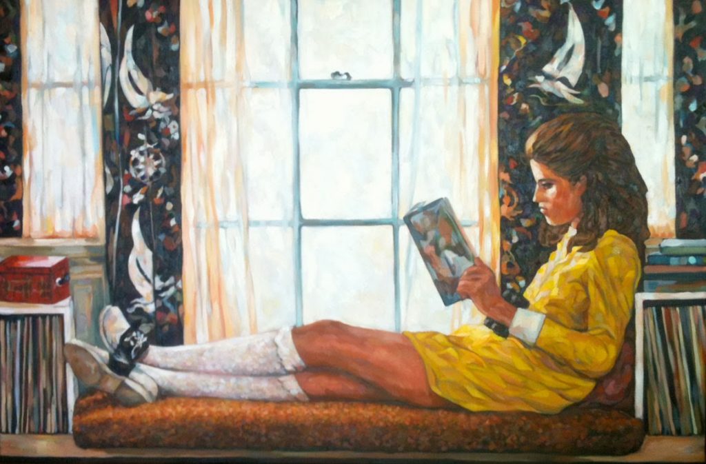 moonrise-kingdom : peinture à l'huile
