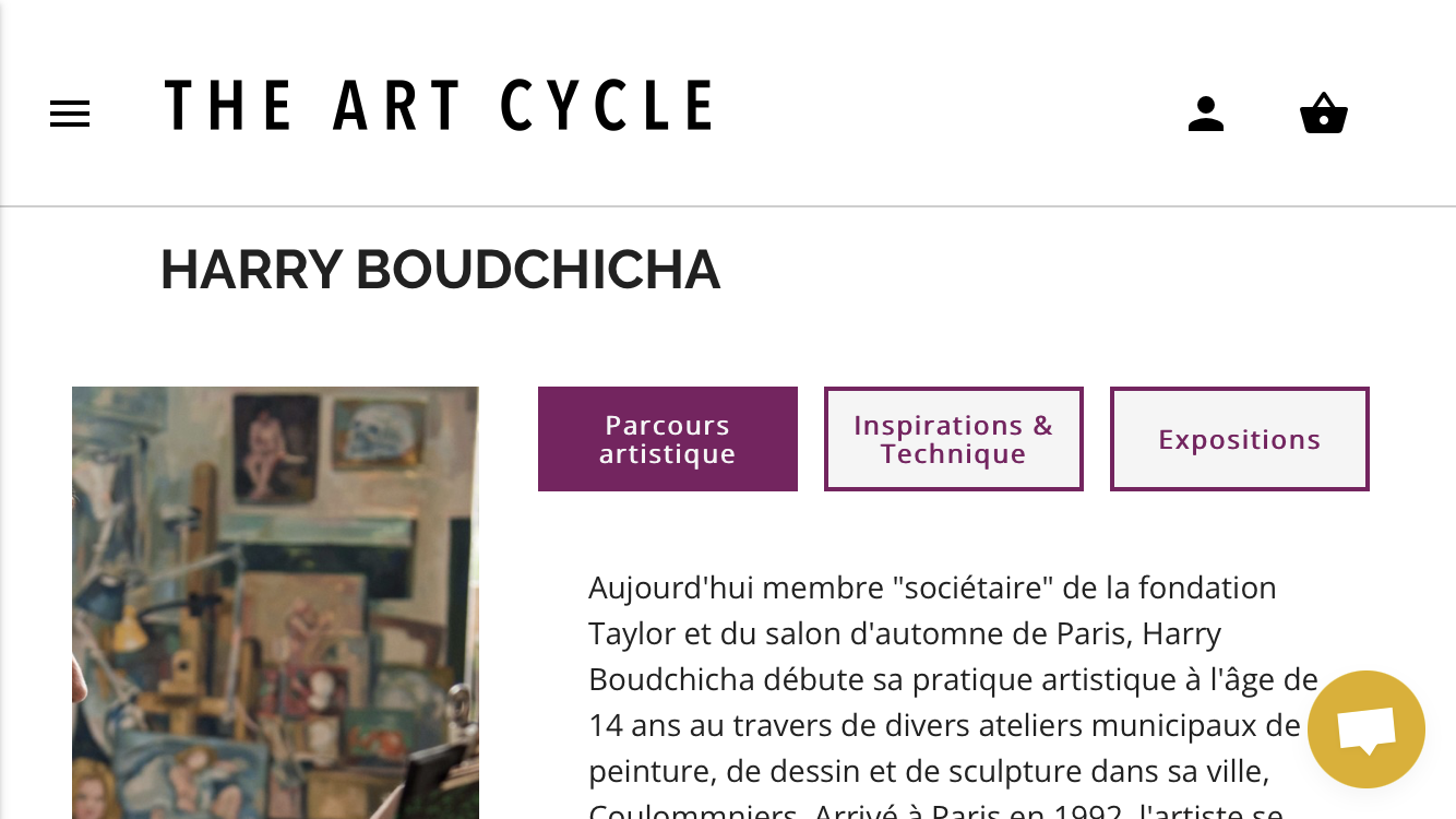 The Art Cycle Location vente dessin peinture