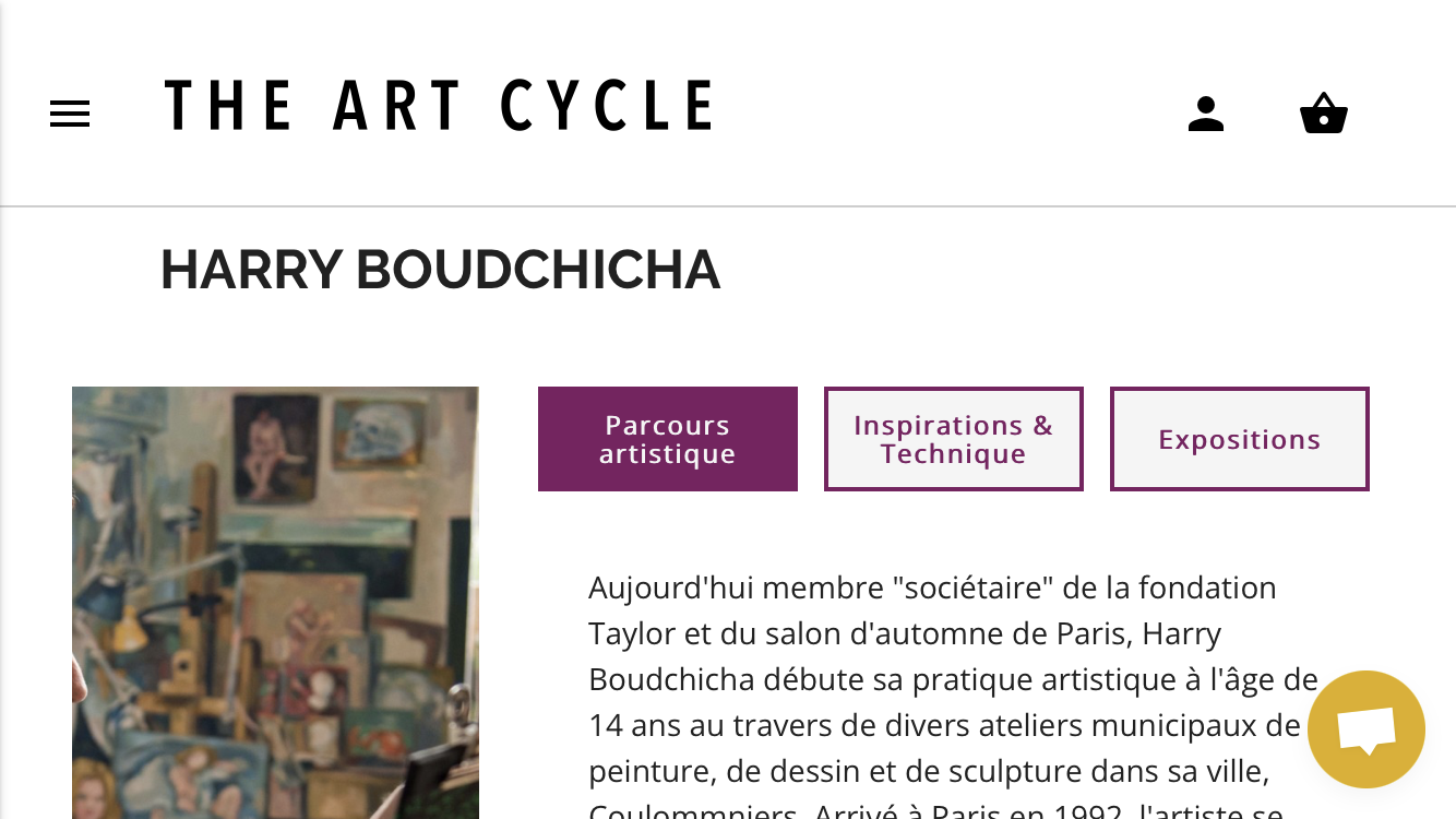 The Art Cycle Location vente dessin peinture 