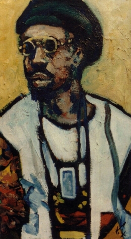 Sénégal 7 : peinture à l'huile